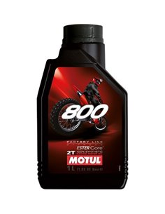 Aceite MOTUL 800 FACTORY LINE Off Road 2T 1L