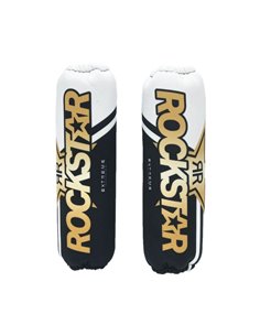 Fundas de amortiguador EXTREME ROCKSTAR blanco y negro