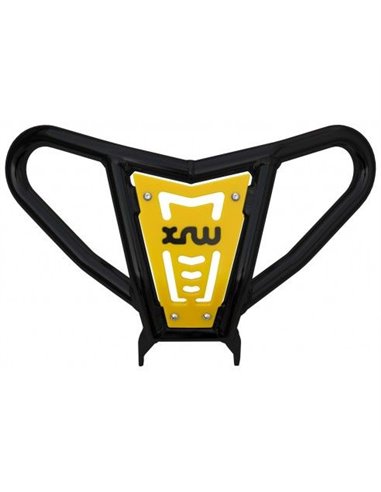 Defensa delantera XRW aluminio X17 NEGRO Y AMARILLO SUZUKI LTZ 400