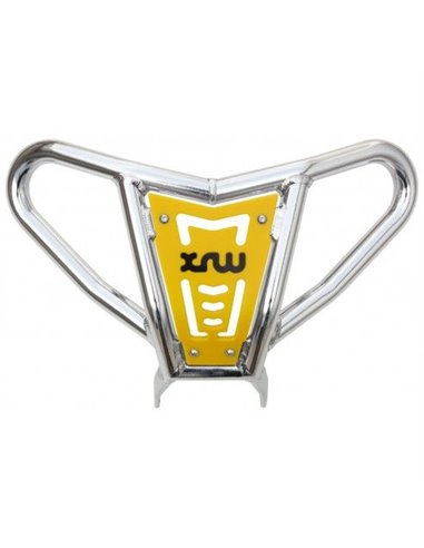 Defensa delantera XRW aluminio X17 PULIDO Y AMARILLO SUZUKI LTZ 400