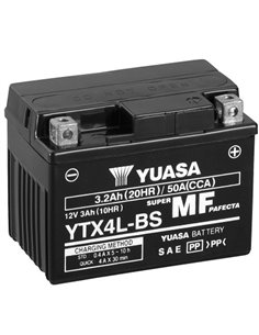 Bateria acido sellada sin mantenimiento YUASA YTX4L-BS