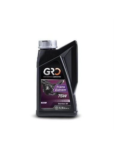 Aceite GRO OIL cambio 75W 1L.
