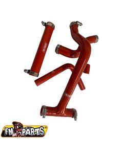 Kit tubos radiador silicona rojos FM-PARTS para BETA RR 250 300 20-24