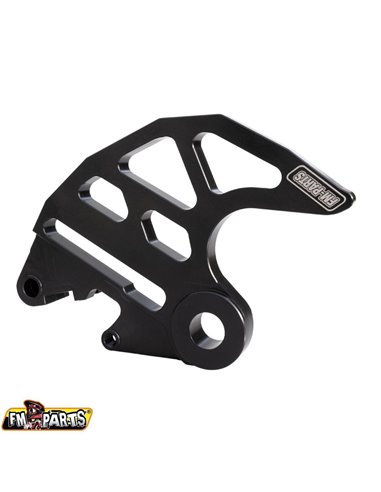 Protector de disco trasero FatBoy negro FM-PARTS para SHERCO SE SEF 14-24