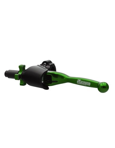 Maneta de embrague reversible verde Racepro con tensor rapido universal