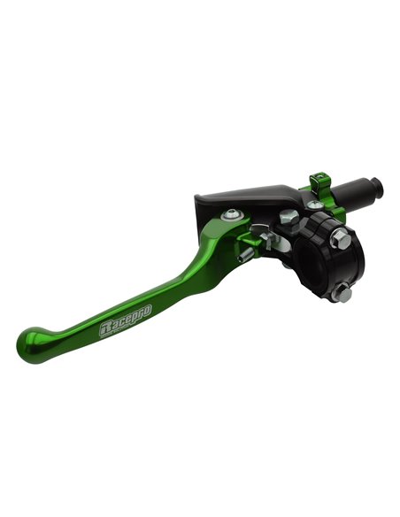 Maneta de embrague reversible verde Racepro con tensor rapido universal