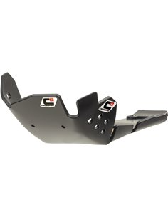 Protector de carter y bieleta hard enduro Crosspro DTC 8mm negro SHERCO SFE 250R 350R  21-24