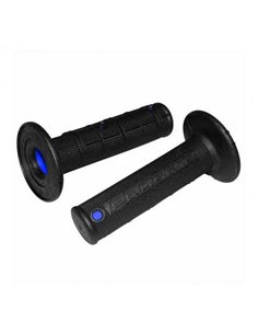 Puños para mando de gas PROGRIP 799-150 Negro punto azul doble densidad extrablando