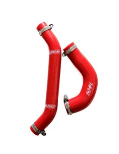 Kit tubos radiador silicona rojos super reforzados 6 lonas FM-PARTS para KTM HUSQVARNA GASGAS 250 300 TBI 24-2025