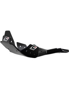 Protector de carter y bieleta hard enduro Crosspro DTC 8mm negro SHERCO SE 250R 350R 19-24