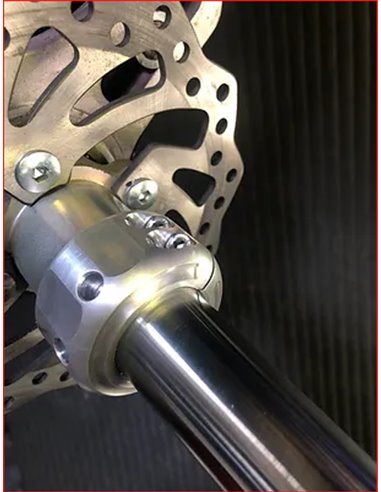 Tuerca super reforzada eje trasero ZIP YFZ 450 R