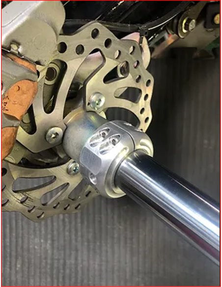 Tuerca super reforzada eje trasero ZIP YFZ 450 R