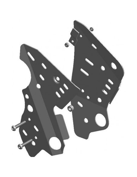 Protector lateral chasis XRW YFZ 450 aluminio