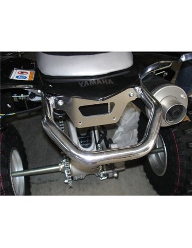 Asa trasera aluminio plata XRW RACING Yamaha YFZ 450 2006-2009