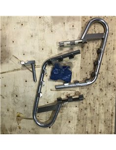 Parrillas BBG comleto azul YFZ 450