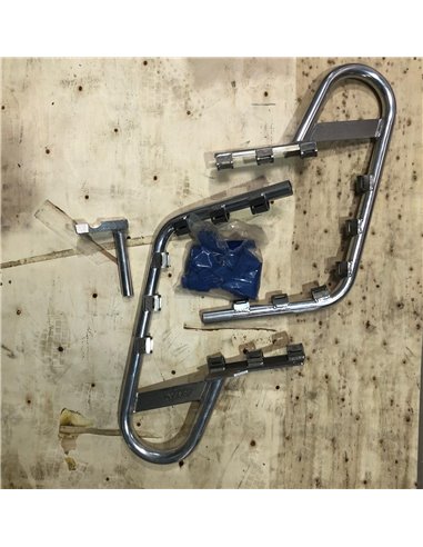 Parrillas BBG comleto azul YFZ 450