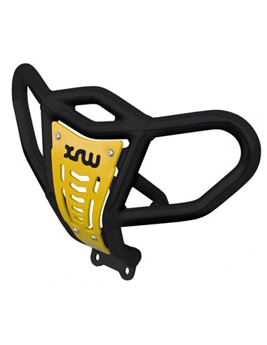 Defensa delantera XRW aluminio X18 NEGRO Y AZUL SUZUKI LTR 450