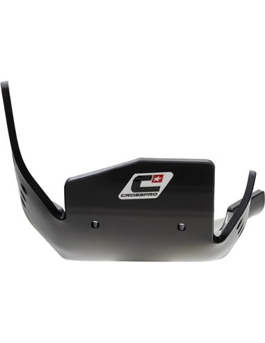 Protector de carter y bieleta hard enduro Crosspro DTC 8mm negro SHERCO SEF 450R 500R 2025