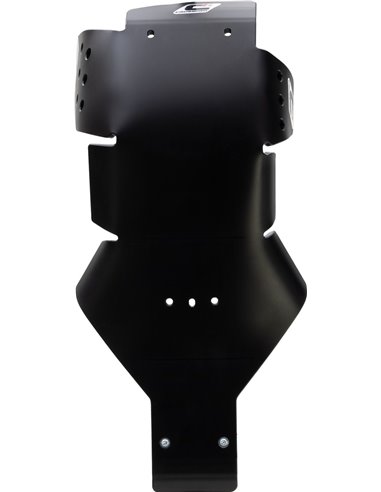 Protector de carter y bieleta hard enduro Crosspro DTC 8mm negro SHERCO SEF 450R 500R 2025