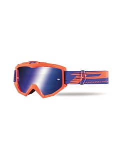Gafas PROGRIP 3201FL-166 naranja azul cristal azul espejo