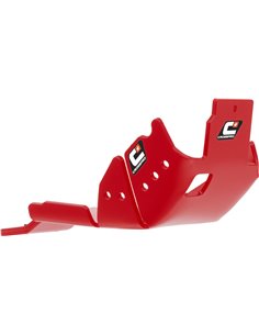 Protector de carter y bieleta enduro Crosspro DTC 8 mm rojo Beta RR 2T 250 300 2025