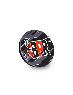 Adhesivo tapa llanta BPR Gris 10"