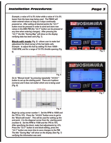 FIMAK programador ems mapa inyeccion centralita Yoshimura