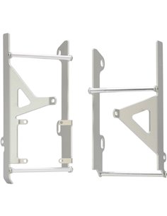 Protector de radiador aluminio Crosspro PLATA TM 125 22-23 144 22-23 250 20-25 300 20-25