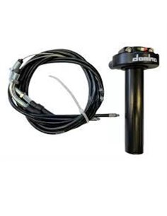Mando gas DOMINO y cable gas para Yamaha YFZ 450 R + 5 cm