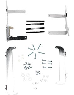 Protection de radiateur en aluminium Wr450 Moose Racing Hp 11-157