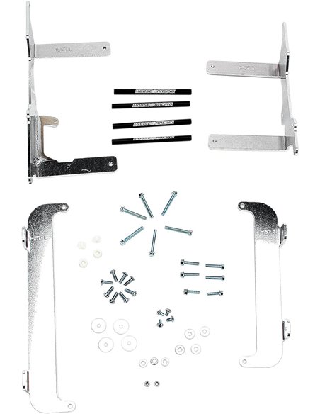 Protector de radiador de aluminio Wr450 Moose Racing Hp 11-157