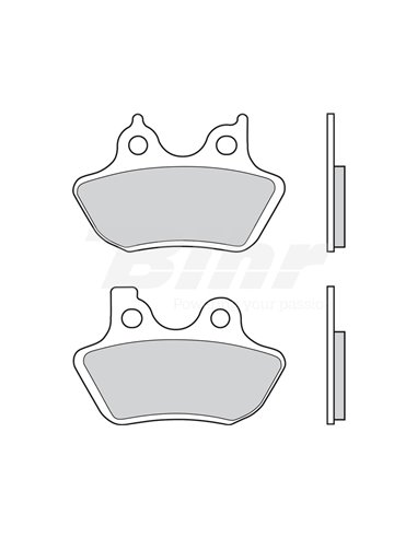 Plaquettes de frein frittées Brembo 07HD16SA
