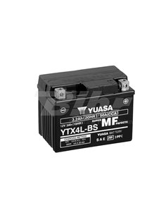 Yuasa YTX4L-BS Combipack Battery (with electrolyte)