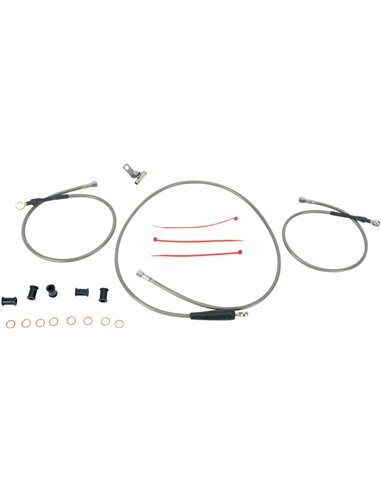 Durite d'embrayage tressée inox Sx / Exc / Mxc Moose Racing Hp Mk01-3027