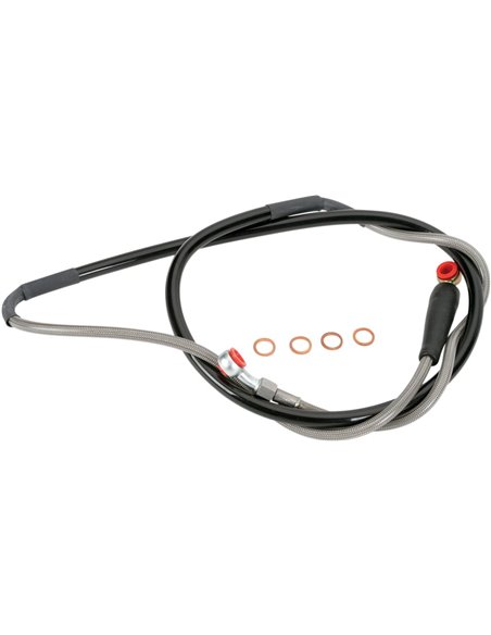 Mangueira de metal do freio dianteiro-Yz / Yzf Moose Racing HP Y01-1-043 / P