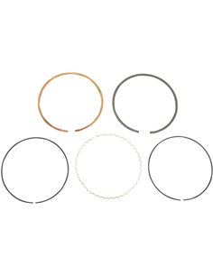 Juego de segmentos de pistón para pistones forjados Athena S41316024