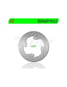 Disco de freno NG 237 Ø240 x Ø118 x 3. Posición: Delantera.
