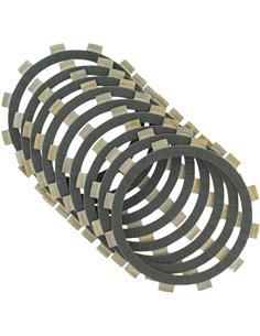 Kit de discos de embrague de fricción Plate Ckf Series Carbon Fiber EBC CKF2355