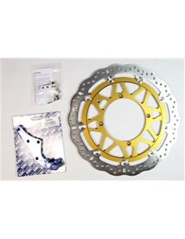 Kit de disques de frein Supermoto Floating Contour EBC SMX6184K