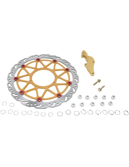 Brake Rotor Kit Supermoto Solid Contour EBC SMX6437