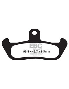 Pastilles de fre en fibra de carboni EBC FA134