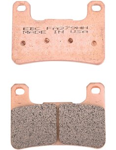 Pastilles de fre Fa-Hh Sèries Sintered Metall EBC FA379HH
