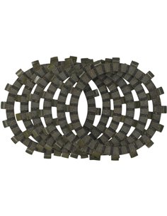 Kit de discos de embrague de fricción Plate Ck Series Cork EBC CK2278