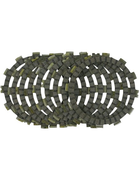 Kit de discos de embrague de fricción Plate Ck Series Cork EBC CK3400