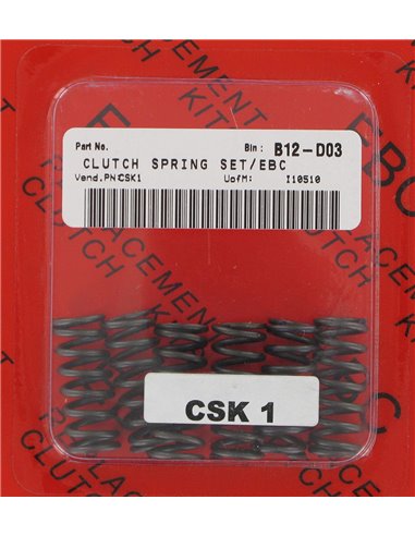 Muelles de embrague Csk Series Coil Spring Steel EBC CSK001