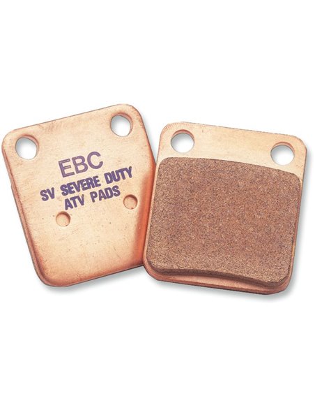 Pastilhas de freio de metal sinterizado série Fa-R EBC FA101R