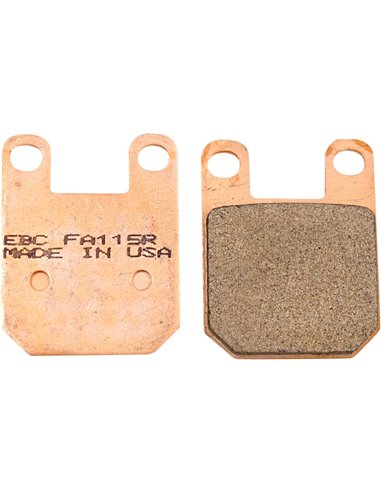 Pastilhas de freio de metal sinterizado série Fa-R EBC FA115R