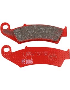 Pastillas de freno en fibra de carbono EBC FA125TT