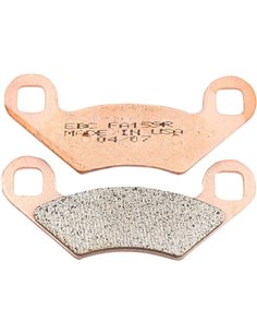 Pastilhas de freio de metal sinterizado série Fa-R EBC FA159R