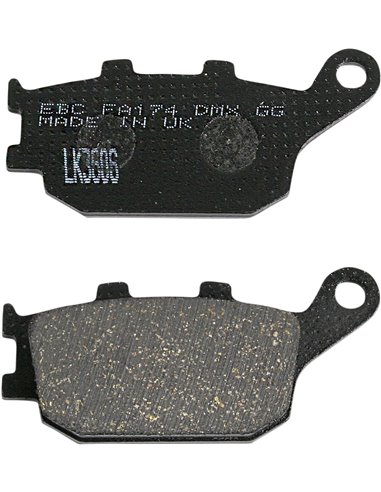 Pastilhas de freio de fibra de carbono EBC FA174